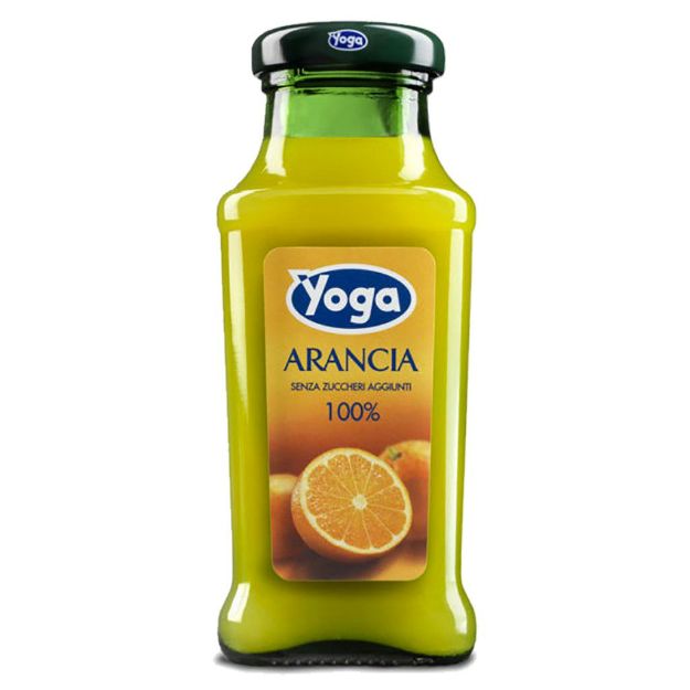 Immagine di SUCCO YOGA ARANCIA VETRO 200 ML.